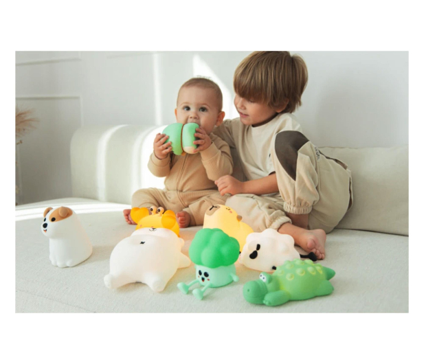 InnoGIO Silikonowa lampka nocna WIGGLES THE SNAIL - 1537904 - zdjęcie 5